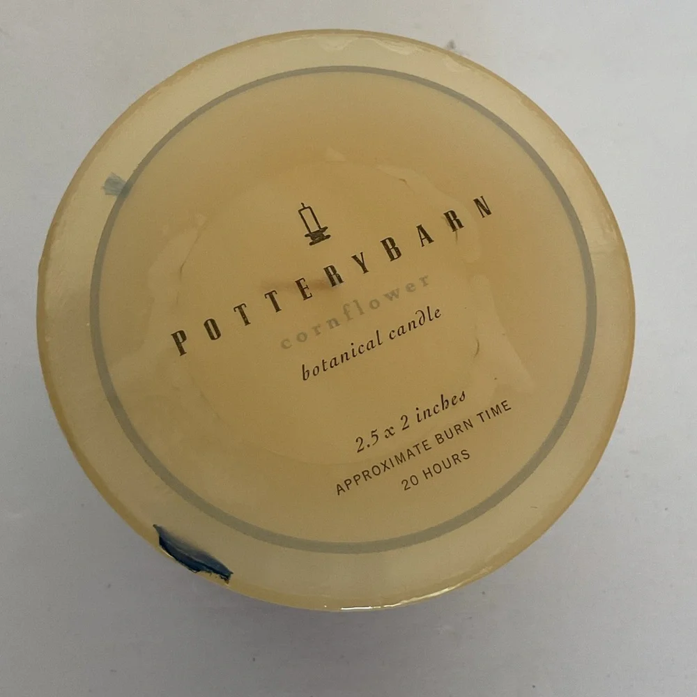 Pottery Barn Vintage Botanical Candle NWT